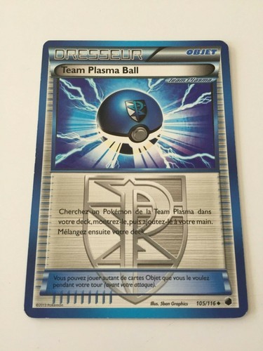Carte pokemon team plasma ball - carte,