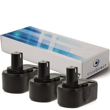 Lot de 3 batteries type