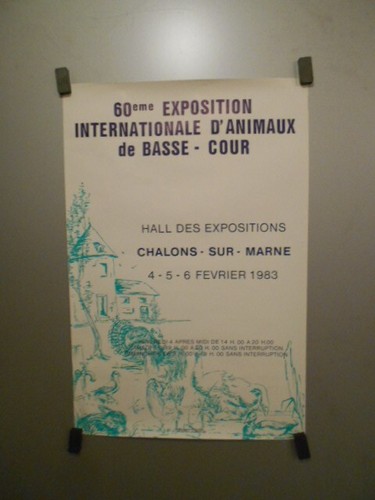 Authentique affiche ancienne - affiche,