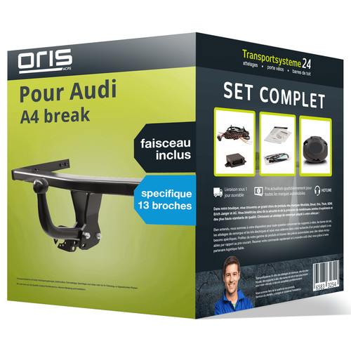 Attelage pour audi break - pour, a4