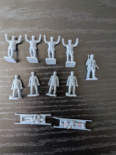 Lot figurines soldats 2eme - figurines,