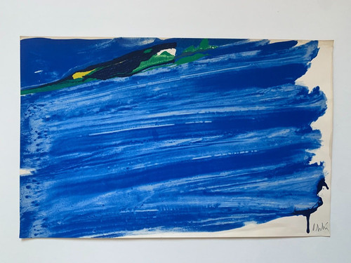 Olivier debré bleu de - olivier, "bleu