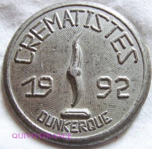 Med9672 medaille crematistes - med9672,