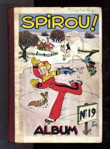 Reliure recueil journal spirou - reliure,