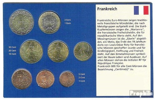 France série monnaies - série, de