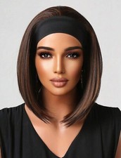 Perruque Synthétique Avec