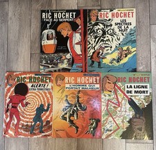 Ric Hochet Lot 5 BD Vintage