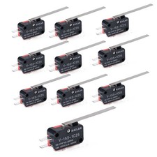 10 Pi??ces Limite Interrupteur Long Droit Gond Levier Type Spdt Micro-Switch