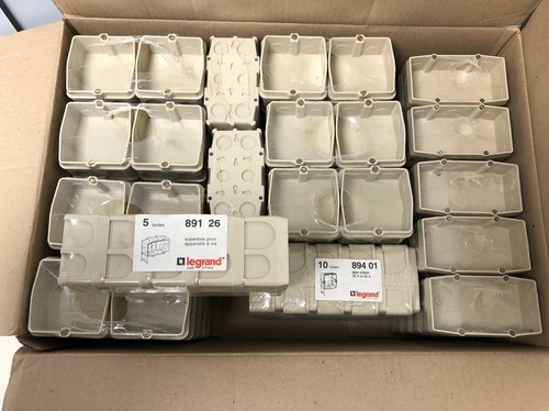 Lot legrand 200 - legrand:, boîtes