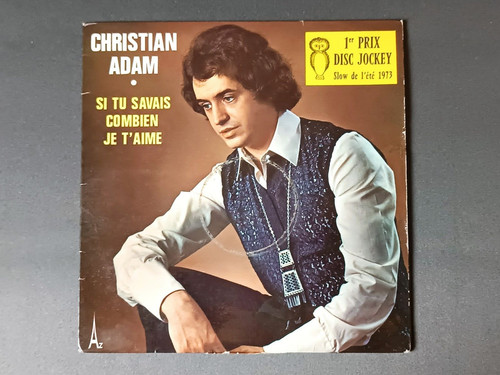 Disque vinyle 45t christian - disque,