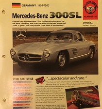 Affiche Mercedes-Benz 300SL