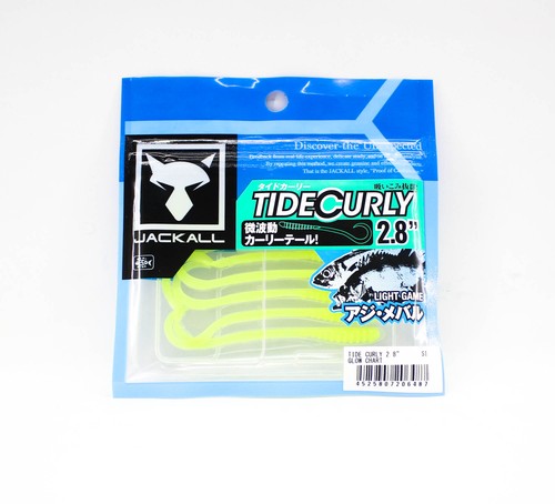 Jackall soft leurre - tide, curly