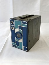 Appareil photo Kodak Beau Brownie N°2A bleu