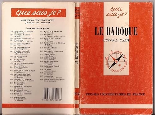 Baroque que sais n - le, ?