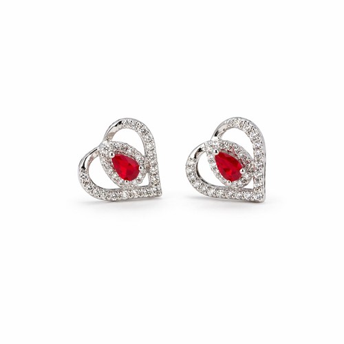 Boucles oreilles cœur - boucles,