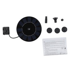 Pompe Flottante pour Jardin Piscine Oiseau Bain Étang Fontaine avec Conception