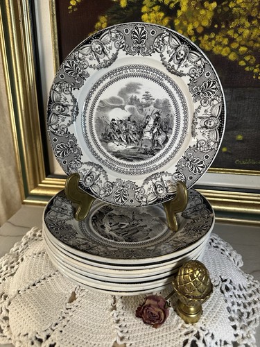 Anciennes assiettes - anciennes,
