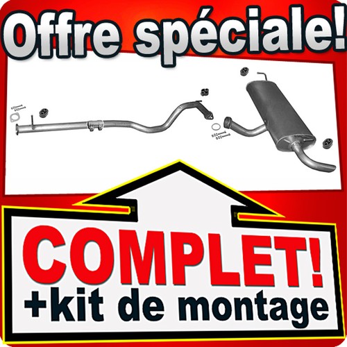 Echappement pour nissan - echappement,