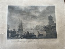 Gravure 19 Eme Joseph Vernet 