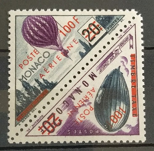Timbre monaco poste aérienne - poste,