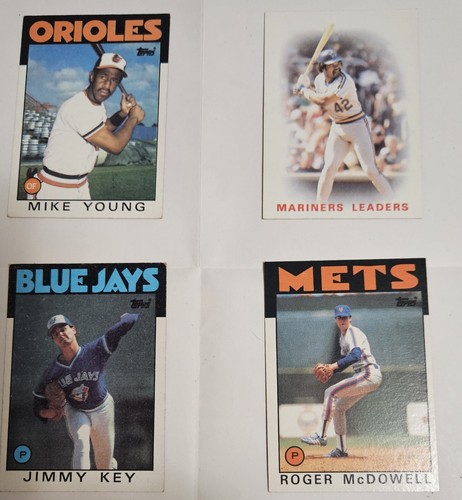 1986 topps baseball cards - 1986,