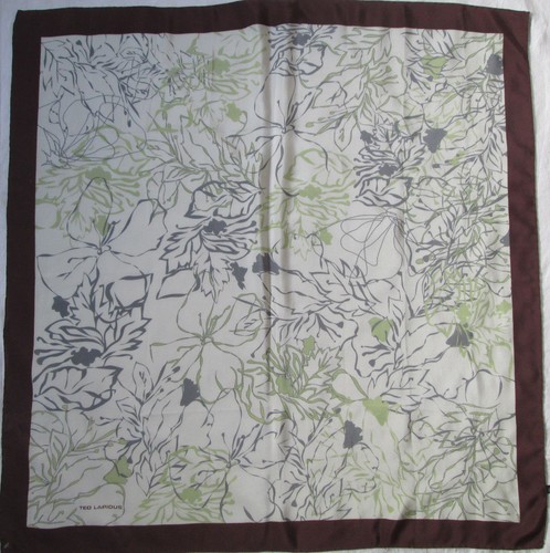 Superbe foulard ted - ted, lapidus