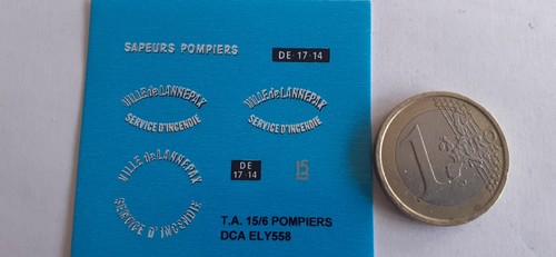 Decals decalcomanie pompier - decalcomanie,