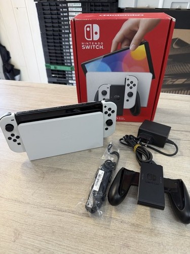 Nintendo switch oled blanche - nintendo,