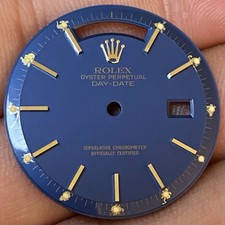 Rolex Pie Pan Blue Dial For