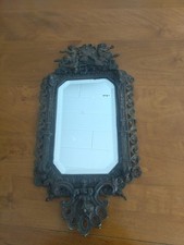 miroir bisaute en bronze louis