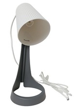 IKEA Lampe de Table Moderne Blanc Gris Chevet Bureau B1902