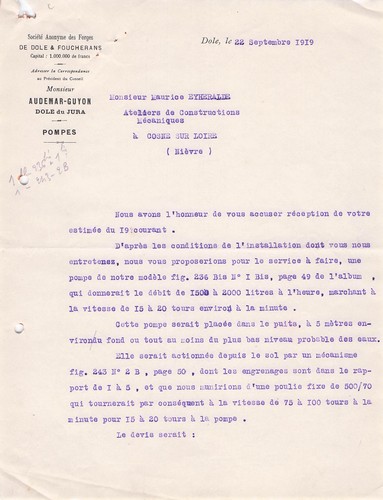 Dole fabricant audemar - 39,