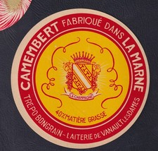 Ancienne étiquette Fromage