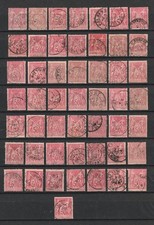 France, lot de 50 timbres type