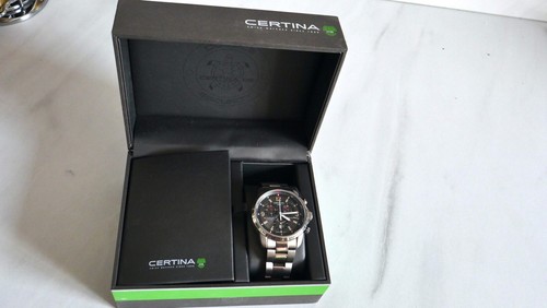 Montre chrono certina - montre, titanium