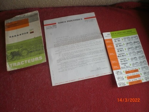 Ancien carnet garantie - ,
