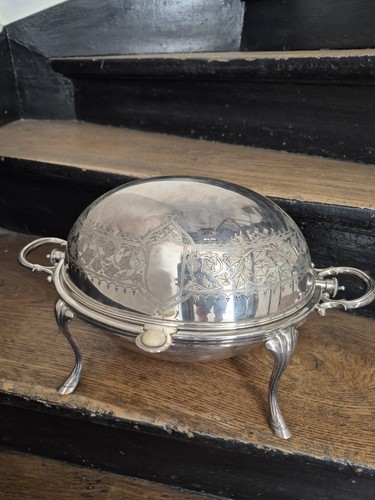 Chauffe plat métal argenté - chauffe,