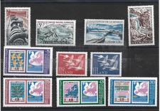 Lot timbres du monde - ,