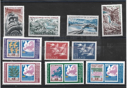 Lot timbres du monde - lot,