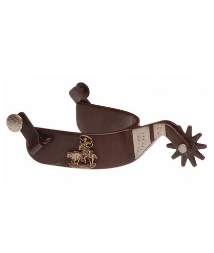 Eperons western fer bruni - eperons, en