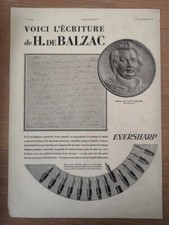 Publicité 1930 Stylo porte