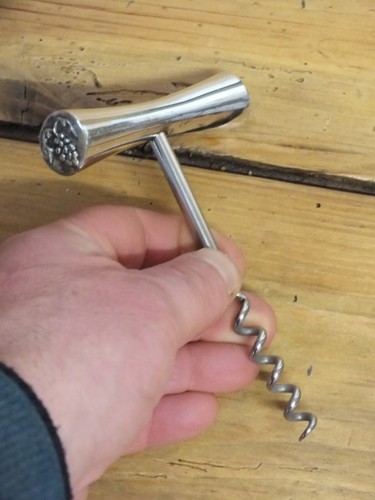 Tire bouchon argent plaqué - tire,