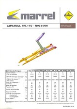 ANDRÉZIEUX -BOUTHÉON ( 42 ) MARREL AMPLIROLL THL 14 U / PROSPECTUS  100 g  2006