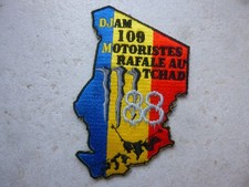 Patch Rafale DJAM 109 TCHAD Motoriste M88 Escadron de Chasse Armée de L' Air