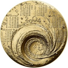 France, Médaille, Calendrier