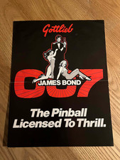 Original flyer flipper Gottlieb James Bond 007