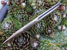 ANCIEN ET RARE STYLO BILLE WATERMAN DG  ARGENT MASSIF  