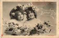 CPA AK Benne - fete - Jeunes Femmes BERGERET (1321369)