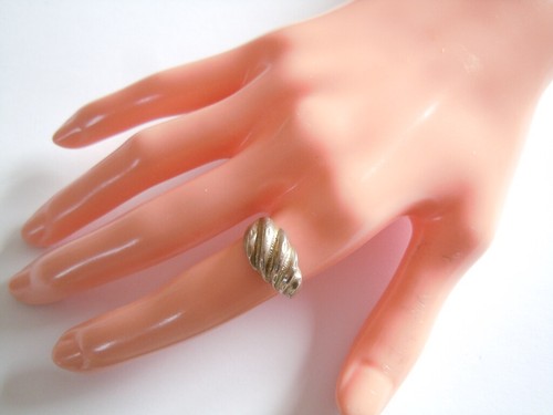 Bague vintage argent - bague,