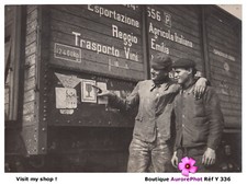 LE VIN ITALIEN ARRIVE À PARIS, GARE PARIS-BERCY, 41 WAGONS 200 HL, 1948 -Y336